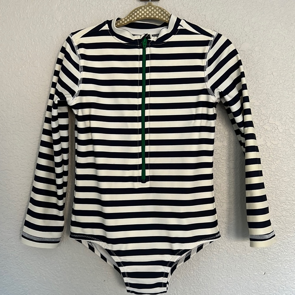 Primary long sleeve one-piece rash guard